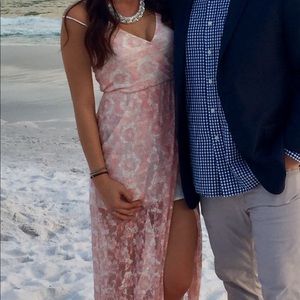 BCBG Floral maxi dress